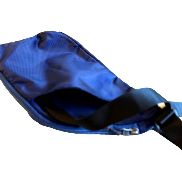 TRAVELON Travel Security Money Bag Blue Small Crossbody - Picture 6 of 6